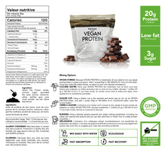 Bulk Protein Canada chocolate vegan protein nutrition facts