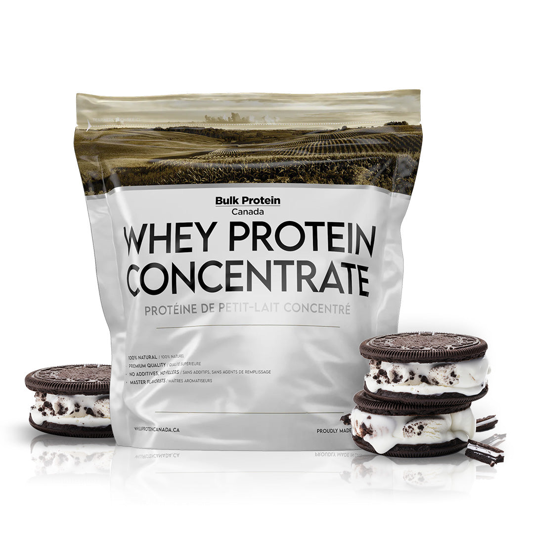 Bulk Protein Canada Cookie and Cream whey protein concentrate bulk