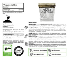 Bulk Protein Canada creatine monohydrate nutrition facts