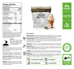 Bulk Protein Canada vanilla vegan protein nutrition facts