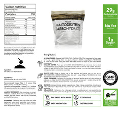 Bulk Protein Canada Maltodextrin Carbohydrate nutrition facts